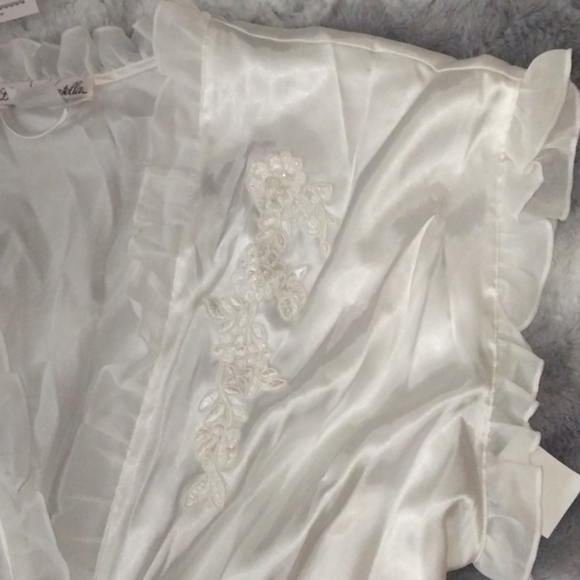 3 piece white lingerie set. NWT - Picture 7 of 9